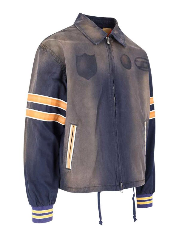 DIESEL: camicie online - Giacca camicia zip