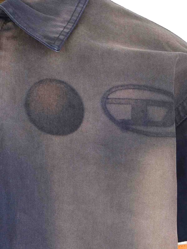 DIESEL buy online Giacca camicia zip