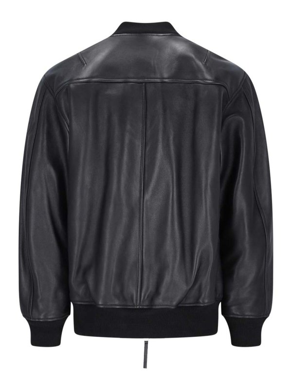 The Best Shops DIESEL: bombers - Leather bomber jacket