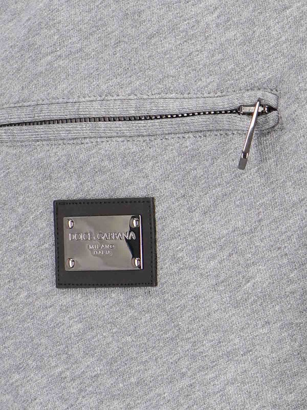 ショートパンツ - グレー shop online: DOLCE & GABBANA