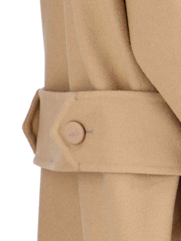 Scarf detail coat shop online: ERMANNO SCERVINO