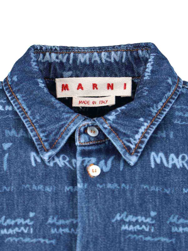 All-over logo shirt shop online: Marni