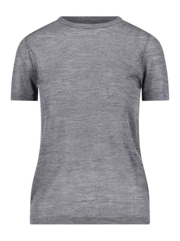NILI LOTAN: Tシャツ - Tシャツ - グレー