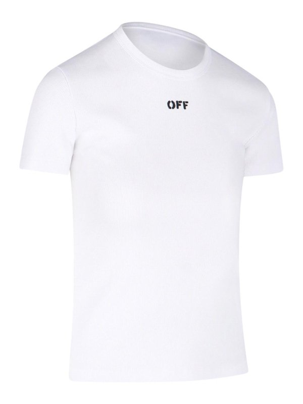 OFF-WHITE: Camisetas online - Camiseta - Blanco