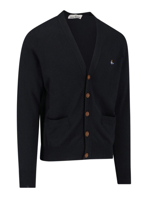 VIVIENNE WESTWOOD: cardigan online - Cardigan ricamato