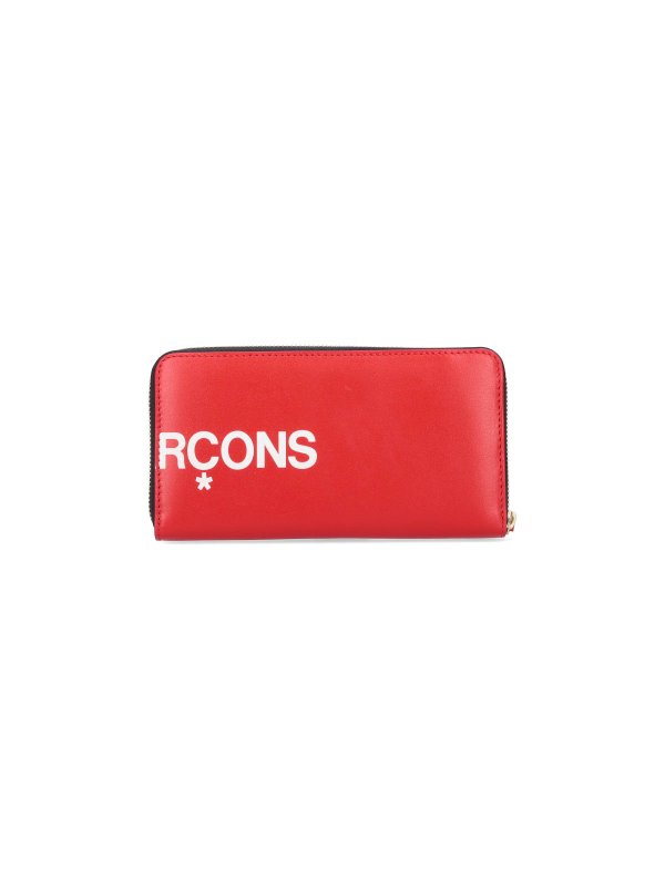 The Best Shops COMME DES GARCONS: wallets & purses - Logo zip wallet