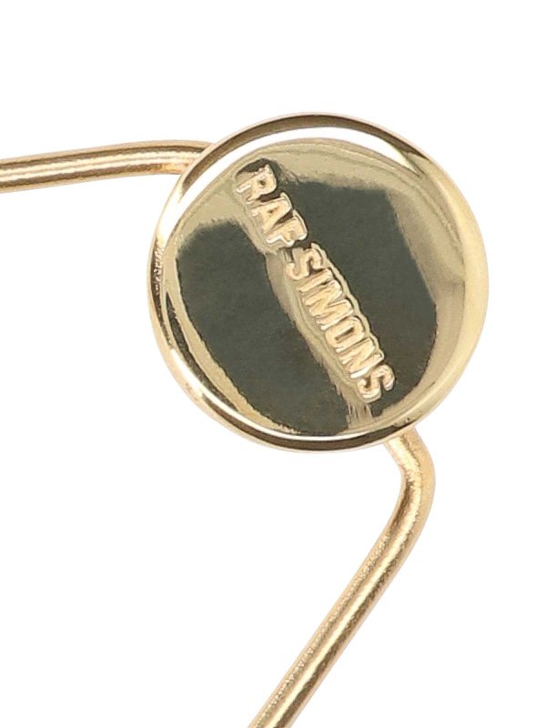 RAF SIMONS buy online Pendientes - Dorado