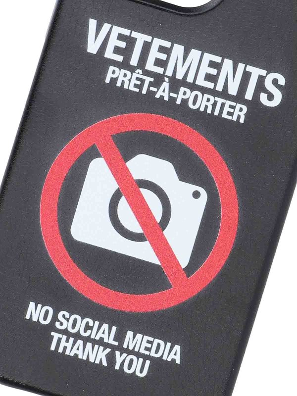 The Best Shops VETEMENTS: ケース＆カバー - ケース/カバー - 黒