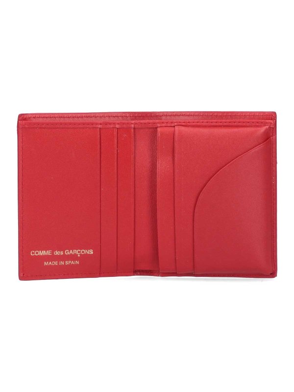 Comme des Garcons Bi-Fold Leather Wallet