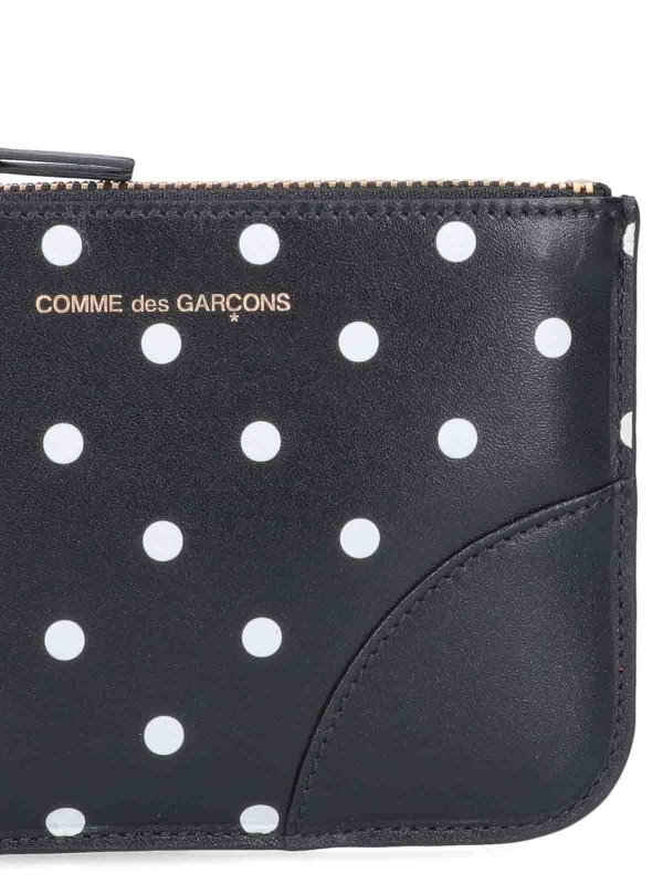 Portamonete motivo a pois shop online: COMME DES GARCONS