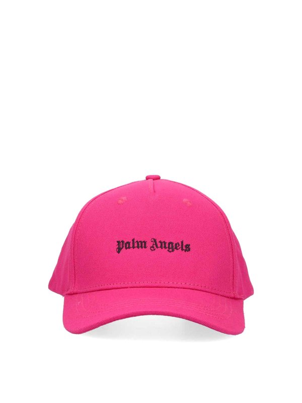 Palm Angels: hats & caps - Logo baseball cap