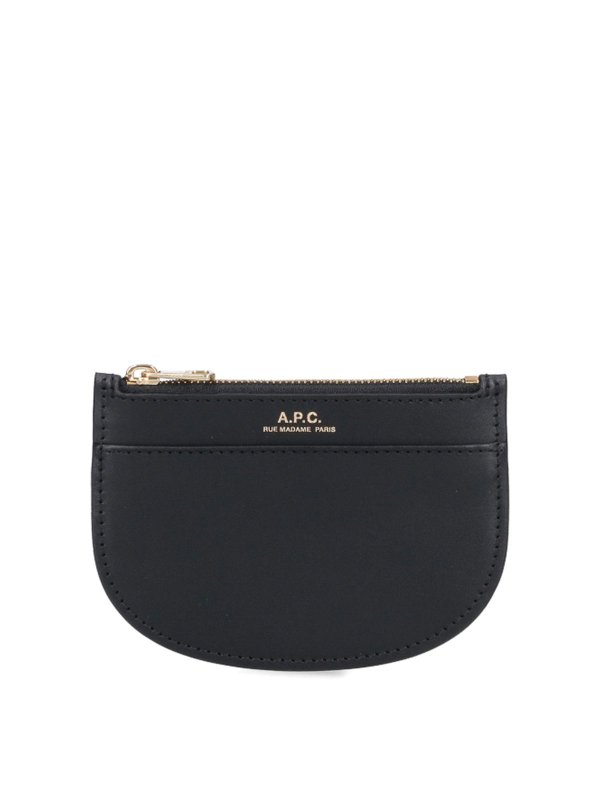 A.P.C.: Portefeuilles - Portefeuilles - Noir