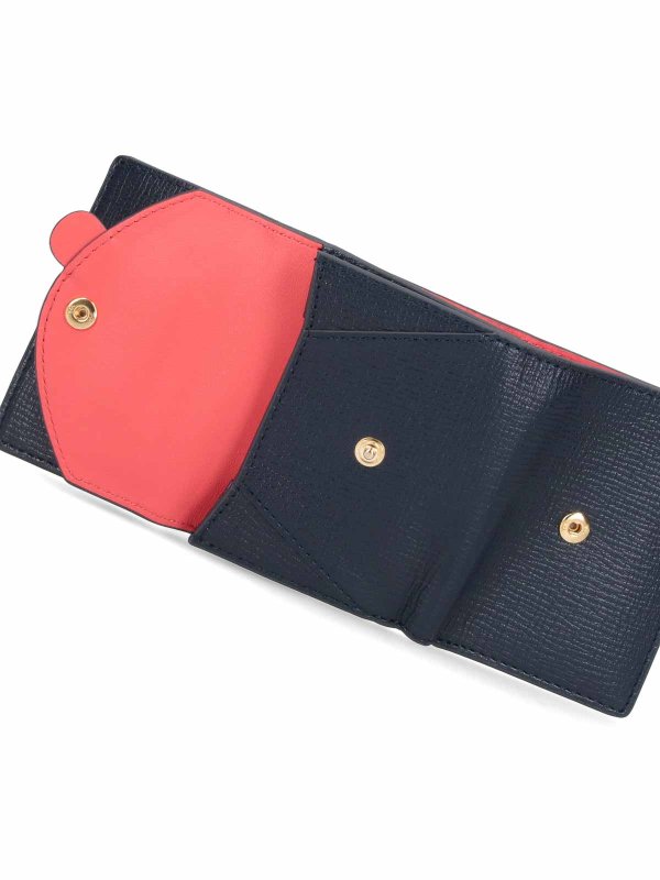 Trifold wallet shop online: Anya Hindmarch