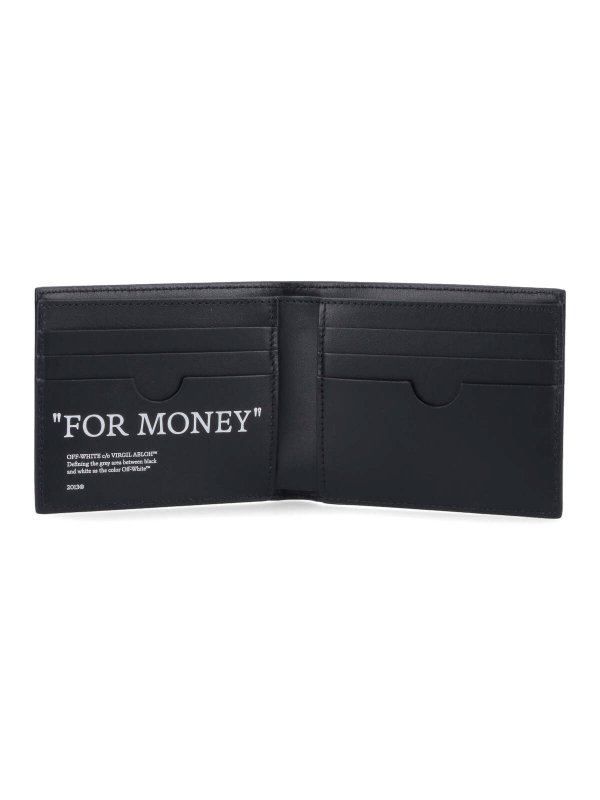 OFF-WHITE: wallets & purses online - Logo bifold wallet
