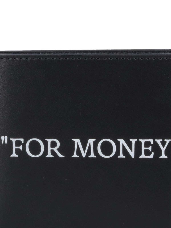 Logo bifold wallet shop online: OFF-WHITE