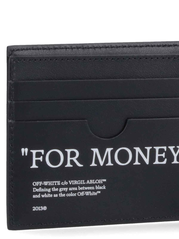 OFF-WHITE buy online Logo bifold wallet