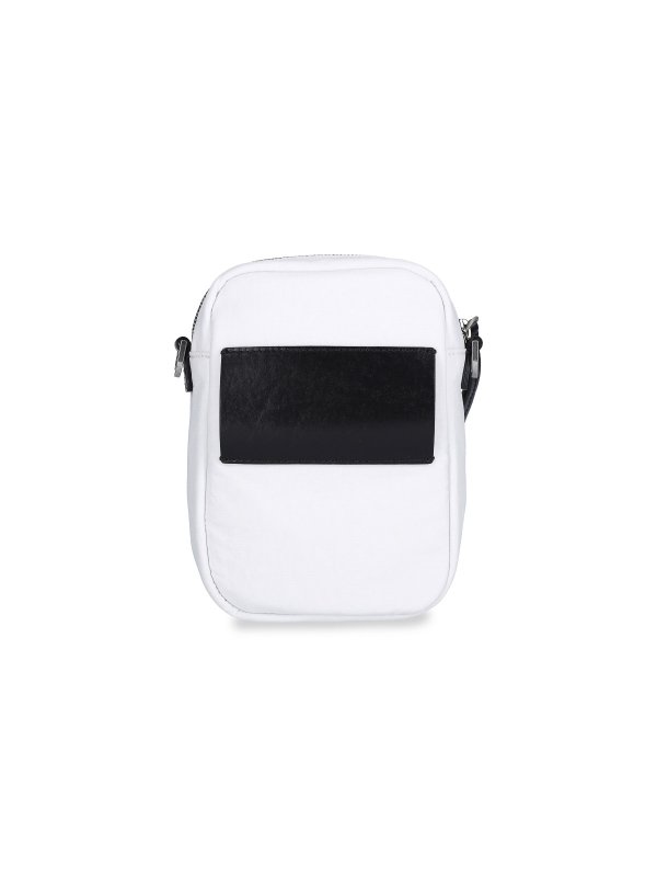 Palm Angels Logo shoulder bag - White - Men