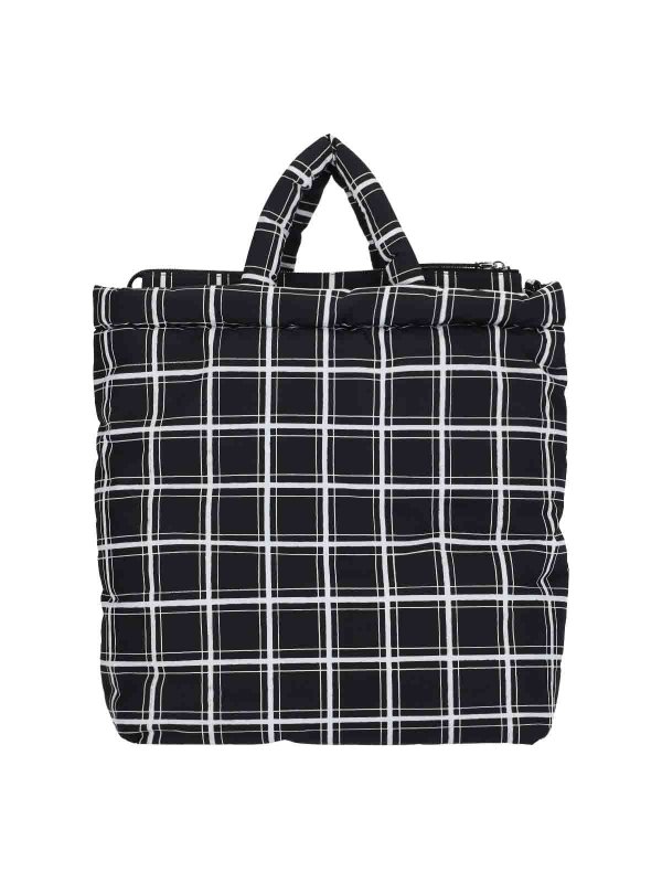 The Best Shops Marni: cross body bags - Checked tote bag