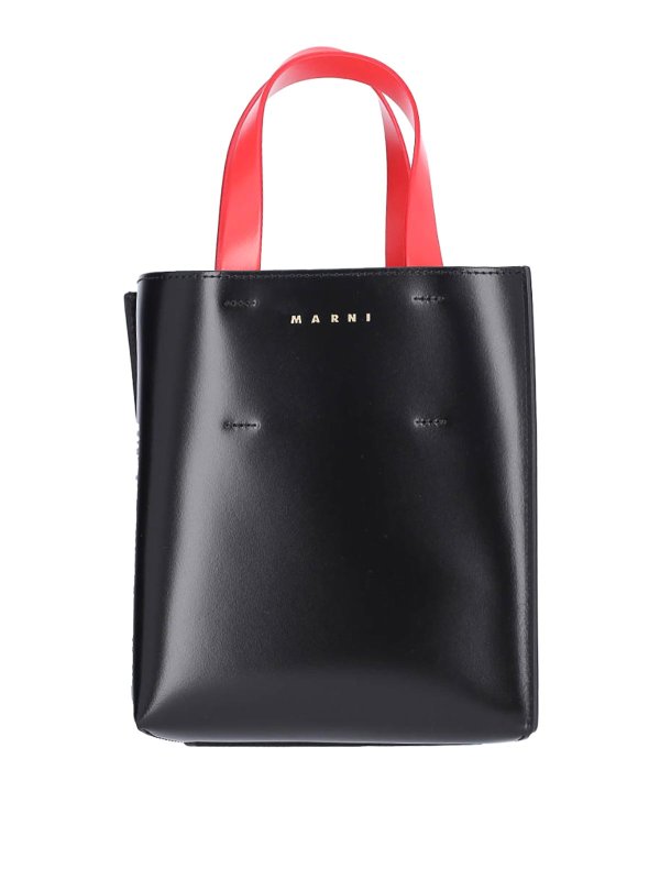 Marni: cross body bags - mini tote bag