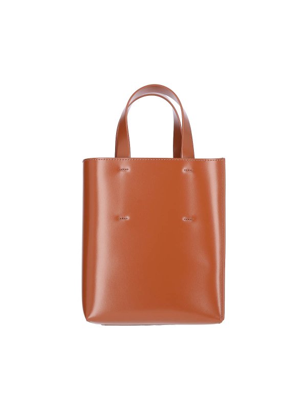 The Best Shops Marni: Bolsas bandoleras - Bolsa Bandolera - Marrón