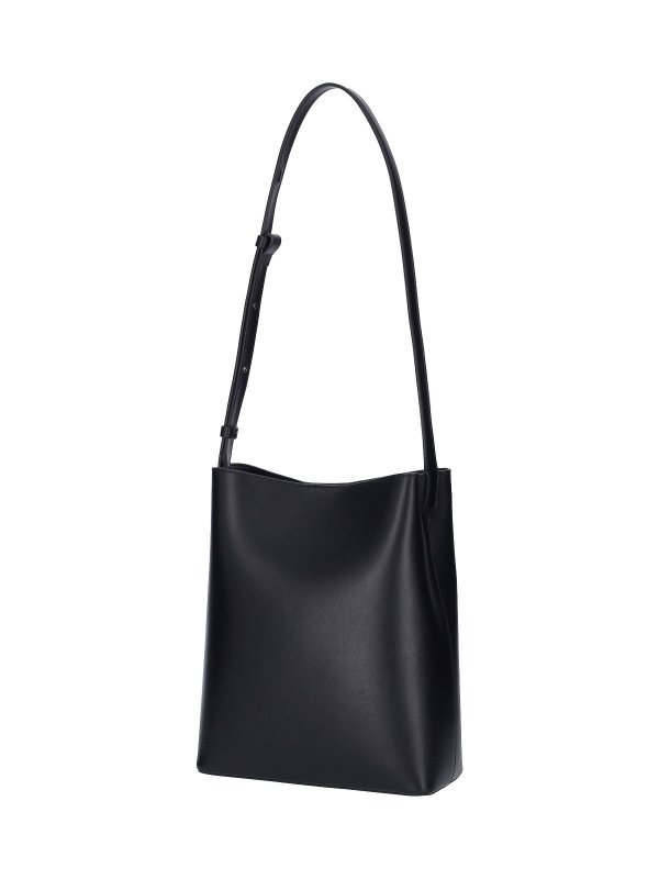 AESTHER EKME: shoulder bag for woman - Black  Aesther Ekme shoulder bag  MINI SAC online at