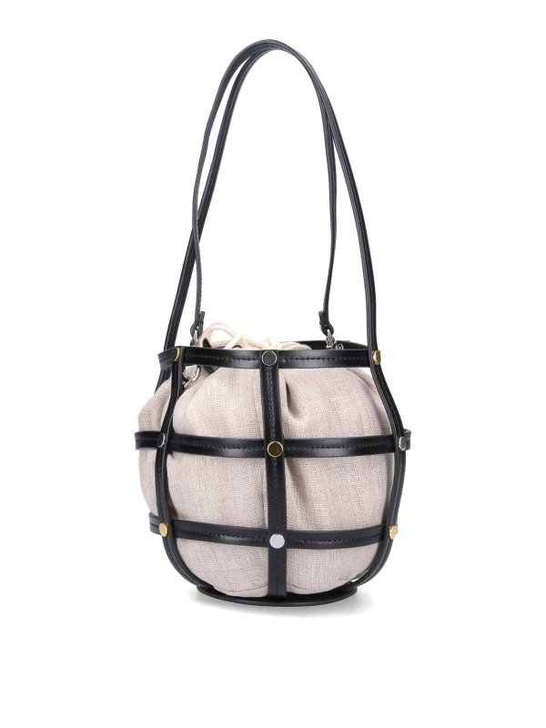 STAUD: クロスボディバッグ - クロスボディバッグ - 黒