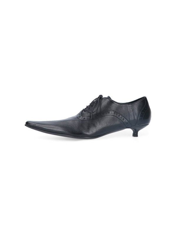 The Best Shops COMME DES GARCONS: Loafers & Slippers - Pointed derby shoes