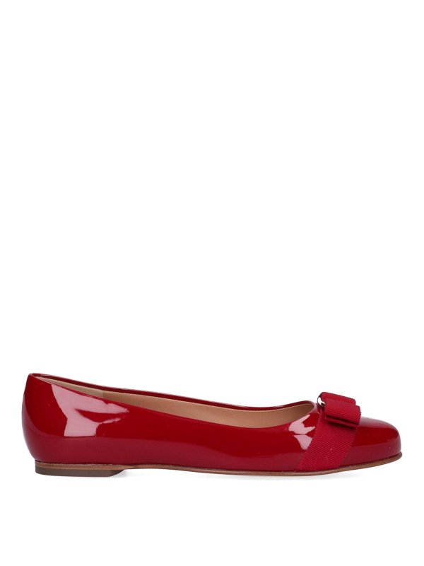 SALVATORE FERRAGAMO: Ballerinas - Ballerinas - Rot