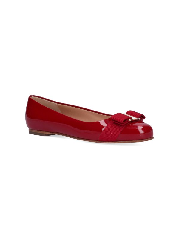 SALVATORE FERRAGAMO: Ballerinas online - Ballerinas - Rot
