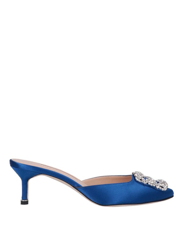 MANOLO BLAHNIK: court shoes - Slingback