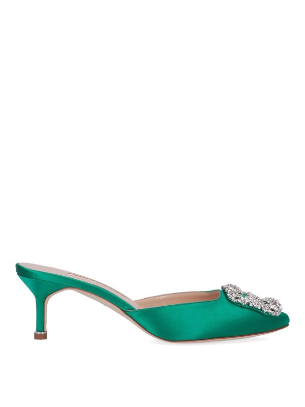 MANOLO BLAHNIK: court shoes - Slingback