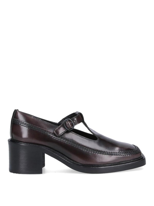 HEREU: ロファー＆スリッパ - ローファー - 黒