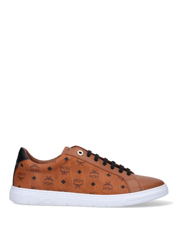 MCM: Chaussures de sport - Baskets - Marron