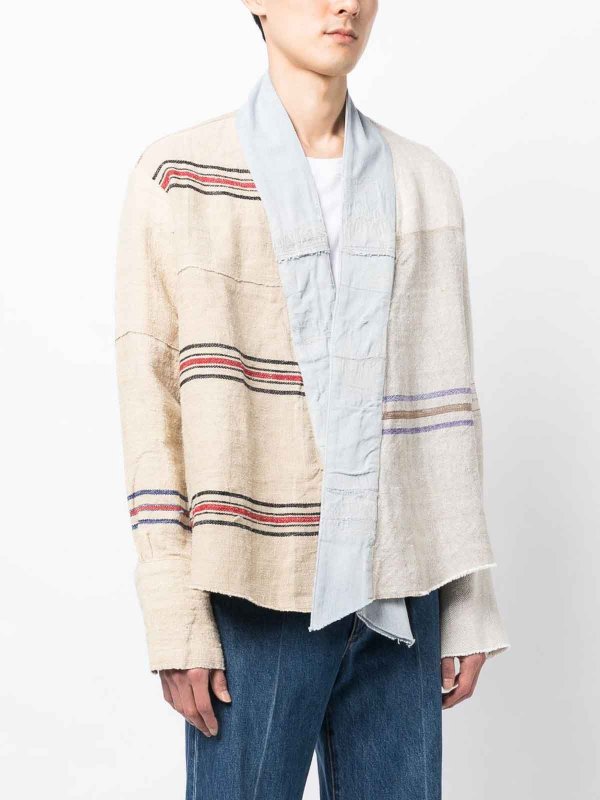 The Best Shops GREG LAUREN: shirts - Patchword shirt