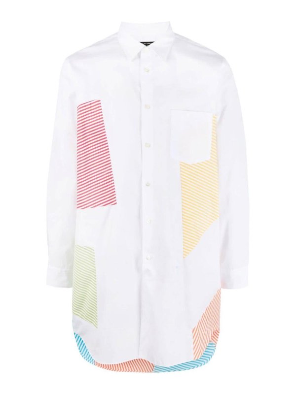 COMME DES GARÇONS HOMMES PLUS: シャツ - シャツ - 白