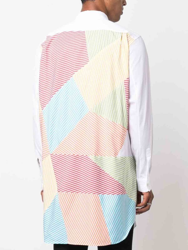 シャツ - 白 shop online: COMME DES GARÇONS HOMMES PLUS