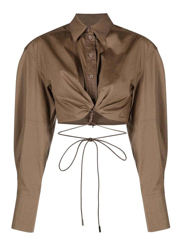 JACQUEMUS: Camisas - Camisa - Marrón