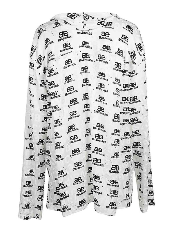 BALENCIAGA: Blusen online - Bluse - Weiß