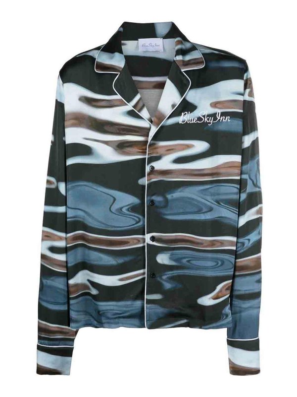 BLUE SKY INN: シャツ - シャツ - ブルー