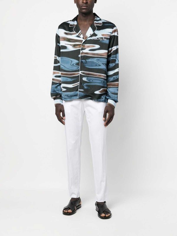 BLUE SKY INN buy online シャツ - ブルー