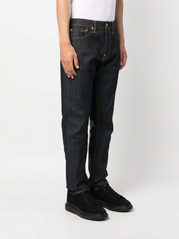 EVISU buy online Printed denim jeans