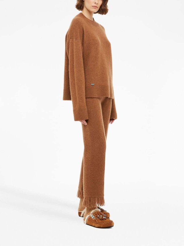 Cashmere crewneck sweater shop online: ALANUI