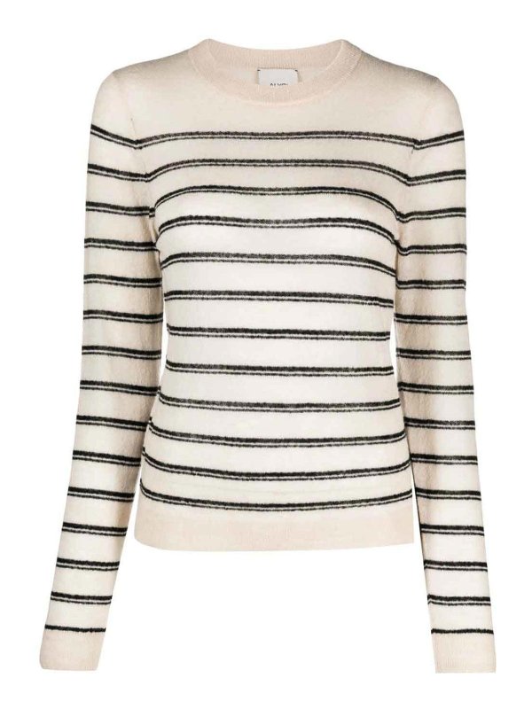 ALYSI: crew necks - Striped sweater