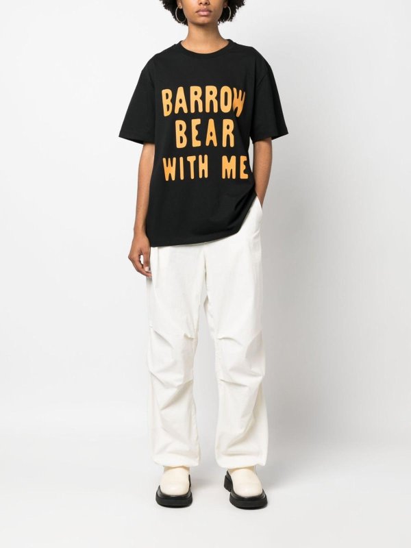 The Best Shops BARROW: T-shirt in cotone con orsetto Barrow
