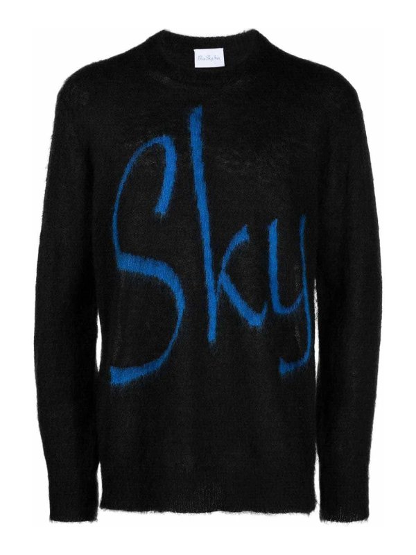 BLUE SKY INN: クルーネック - クルーネック - 黒