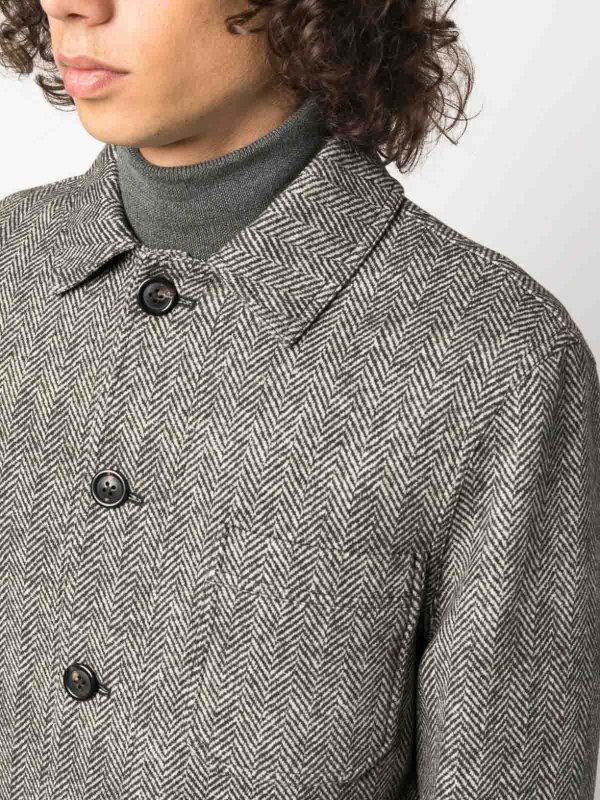 The Best Shops CIRCOLO 1901: casual jackets - Herringbone cotton jacket