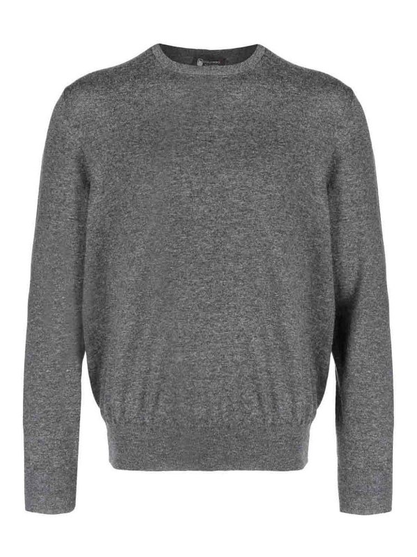 COLOMBO: クルーネック - クルーネック - グレー