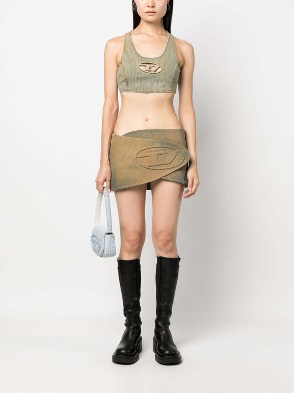 The Best Shops DIESEL: Tops y camisetas sin mangas - Top - Beis