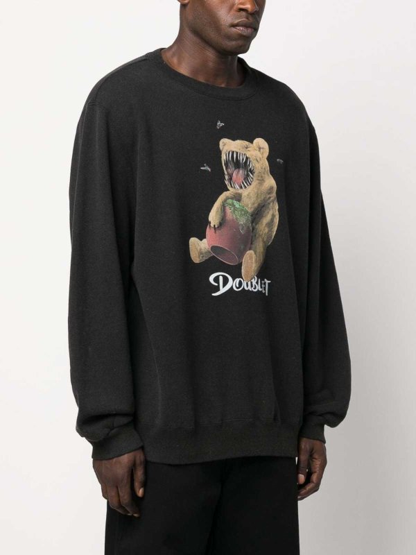 DOUBLET: Sweatshirts & Sweaters online - Printed cotton sweatshirt
