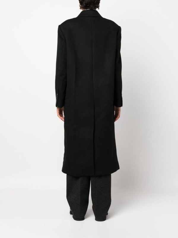 DUNST: short coats online - Wool double-breasted coat